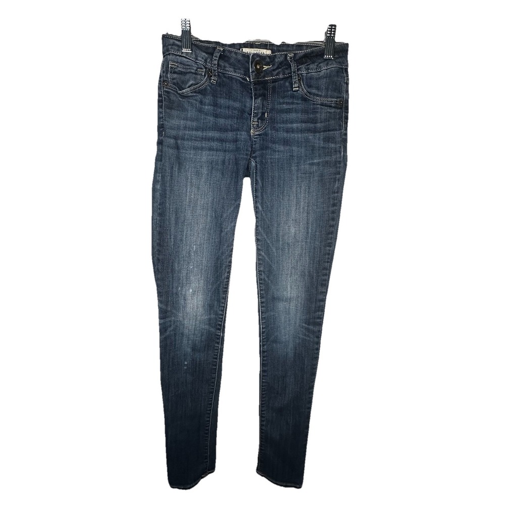 Bullhead Juniors Size‎ 0 25" Waist Blue Denim Skinny Jeans